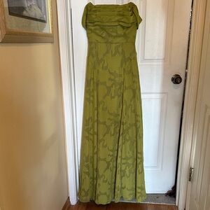 Chic Olive Green Maxi Dress